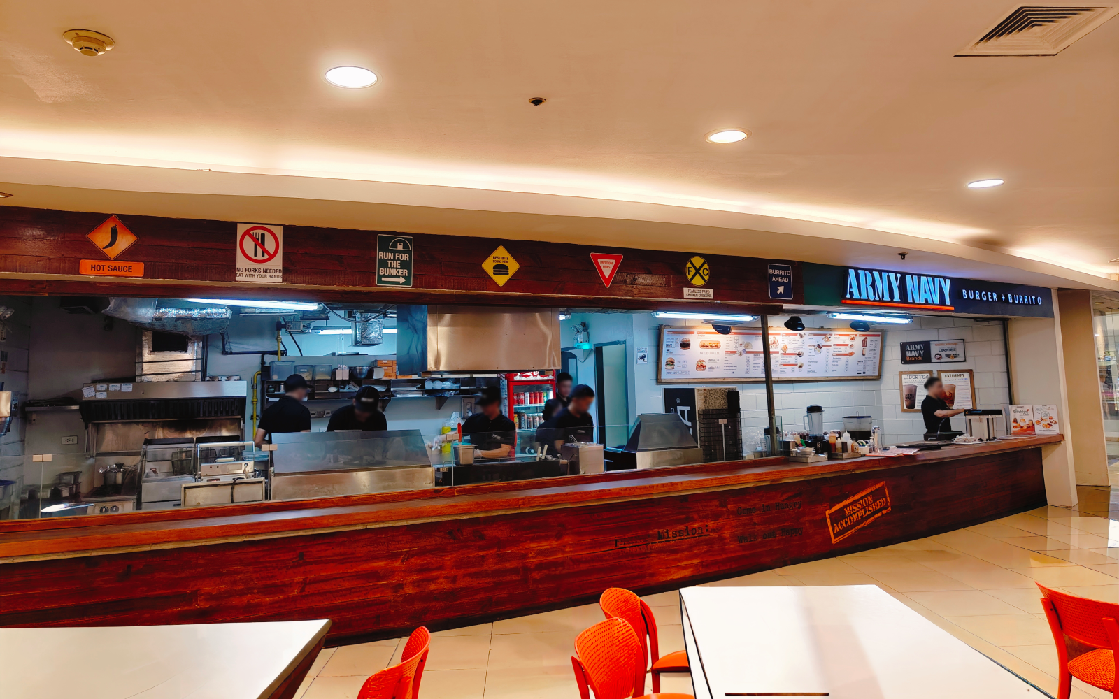 ARMY NAVY BURGER & BURRITO in TriNoma